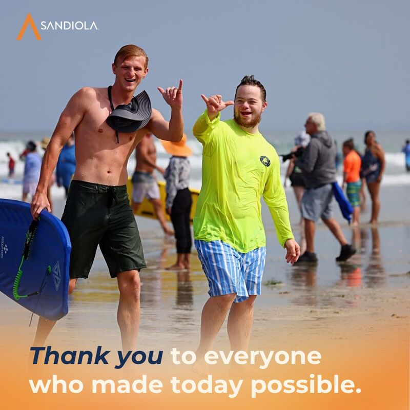 Thank you to everyone who made today possible